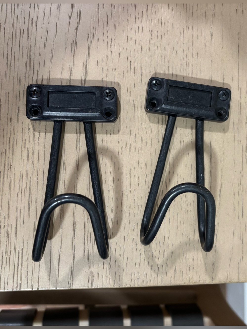 Wall Mount coat Hooks - Pair